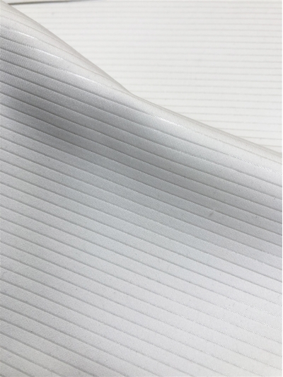 DG-PGSG  PS31608  50牛奶絲條仔布+高溫膜+四面彈搖粒絨 56''  385±10gsm 底布86%poly,14%elastane  面布88%poly,12%elastane  MOQ:1000y 正面照